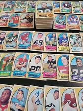 1970 Topps Football Card Lot- 159/263 - W/ Jim Tyrer and Verlon Biggs