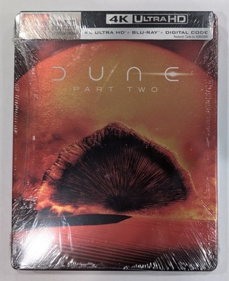 Dune Part Two Ultra HD 4K Steelbook Brand New Sealed Unopened Limited LOOSE DISC