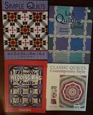 4 Quilting Books - See Pics  Description - Great Assortment