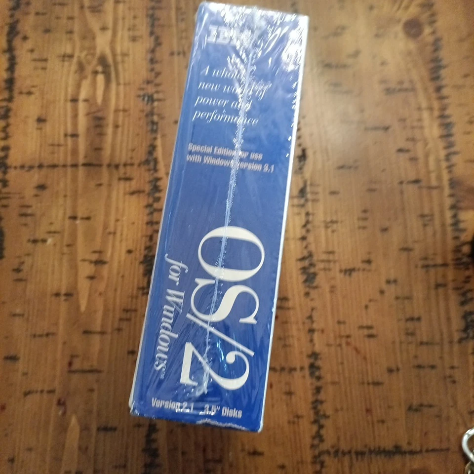 IBM OS/2 Warp para Windows Edición Especial v2.1, Discos de 3.5" Nuevo de Lote Antiguo Sellado Foto 2 de 4