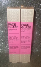 2x iNNBEAUTY PROJECT Face Glaze Skin Highlighting Gel FULL SIZE NIB