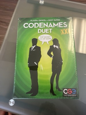 Codenames Duet Two Player Word Deduction Game by Czech Games NEW SEALED