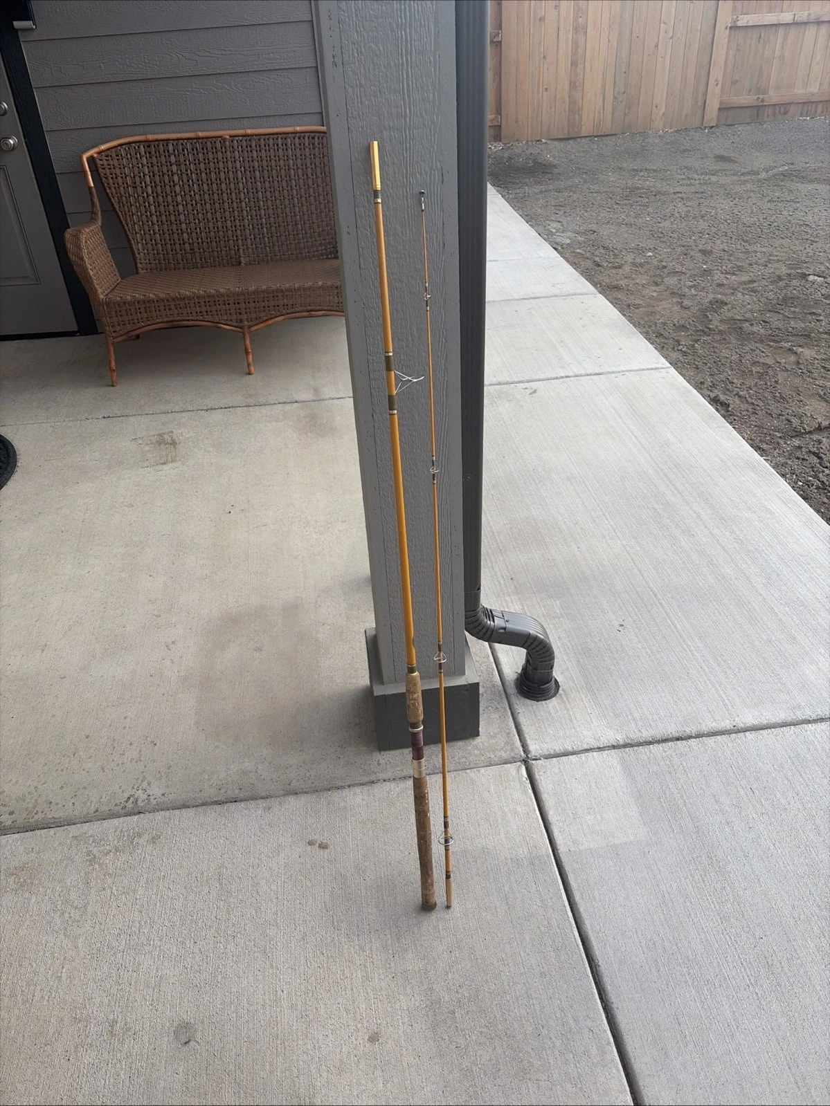 Bob Rudd Reeder Rod 007 Two Piece Nice