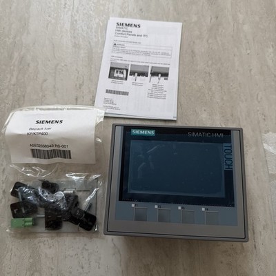 NEW Siemens 6AV2124-2DC01-0AX0 SIMATIC KTP400 Comfort HMI Touch Panel