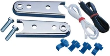 Drag Specialties Chrome Rear Turn Signal Relocation Kit - 20-0369-BC251