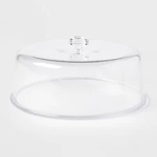 12" Plastic Cake Tray with Lid - Room Essentials™: Round Dessert & Bakery Tray
