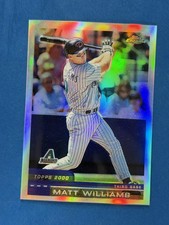 2000 Topps Chrome Refractors #5 Matt Williams Arizona Diamondbacks