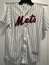 Noah Syndergaard #34 New York Mets Majestic MLB Baseball Jersey (Youth Large)