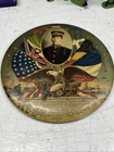 WW1 1900's Soldier Portraits In Celluloid United States Military