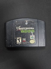 WWF WrestleMania 2000 - Nintendo 64 - Multiplayer - Tested, Authentic, & Working