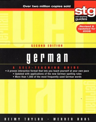 German: A Self-Teaching Guide by Taylor & Haas (BRAND NEW)