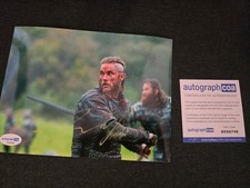 TRAVIS FIMMEL signed original autograph VIKINGS IN PERSON 15x20cm