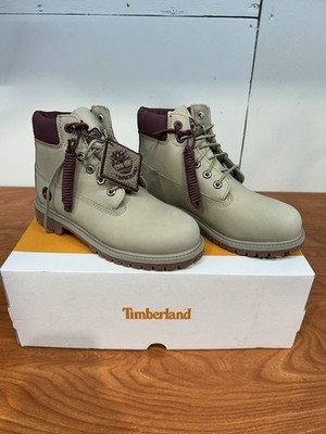Timberland Premium 6'' Lace Waterproof Boots Youth 3 M/M Nubuck TB0A6CVGDH4. JD