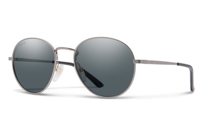 SMITH Prep Matte Gunmetal Polarized Gray 53 mm Unisex Sunglasses