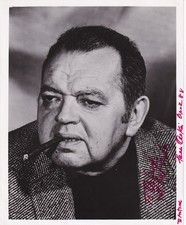 Leon Askin Originalautogramm auf Großfoto "Ein Käfig voller Helden"