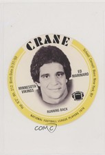 1976 MSA NFL Player Discs Crane Potato Chips Ed Marinaro 1f8
