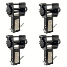4 Pack- Trailer Stake Pocket Flatbed Winch  Tie Down, Heavy Duty, 16,200lb Cap.