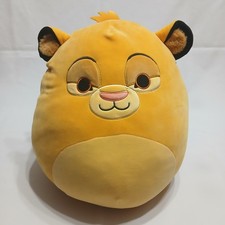 Disney 14" Lion King Simba Squishmallows Plush Jazwares Lion Stuffed Animal Toy