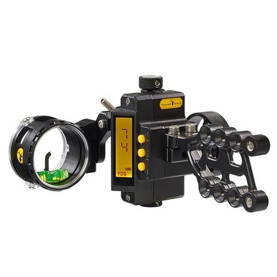 Trophy Ridge Digital React 1-Pin RH Bow Sight, .19, Black (AS701DR19): NEW