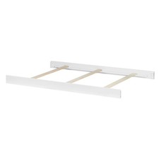 Emerson Full Size Bed Conversion Rails for 4-in-1 Convertible Crib Snow White