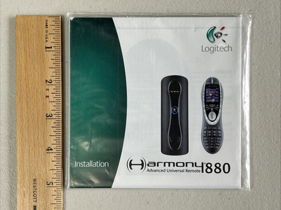 Logitech Harmony 880 Universal Remote Control Software Disk ONLY New & Sealed