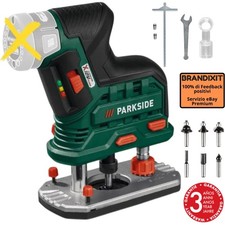 Fresatrice Verticale Legno PARKSIDE 12V Con Accessori POFA 12 B3 Garanzia 3 Anni