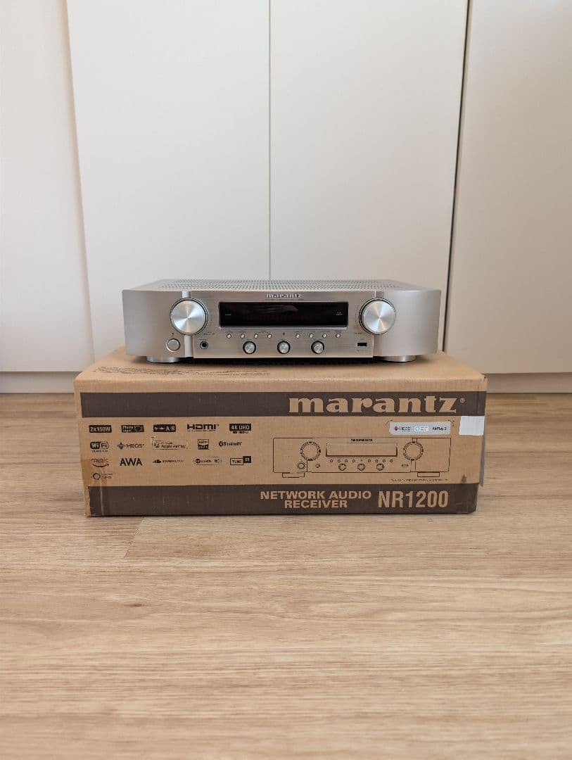 Marantz NR1200 2ch Slim Stereo Receiver with HEOS Built-in for