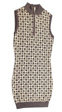 Guess Sleeveless Mock-Neck Logo Sweater Dress Girls Size Small