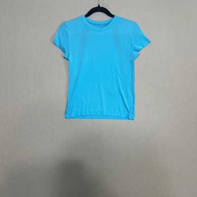 Lululemon Swiftly Tech Short Sleeve 2.0 Blue Athletic Shirt Size 2