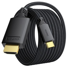 DteeDck USB C to HDMI Cable 10ft Long, 4K@30H...
