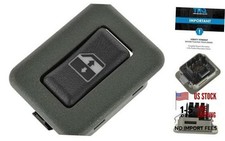 Rear Power Window Switch Tan Left or Right for Chevy GMC Pickup