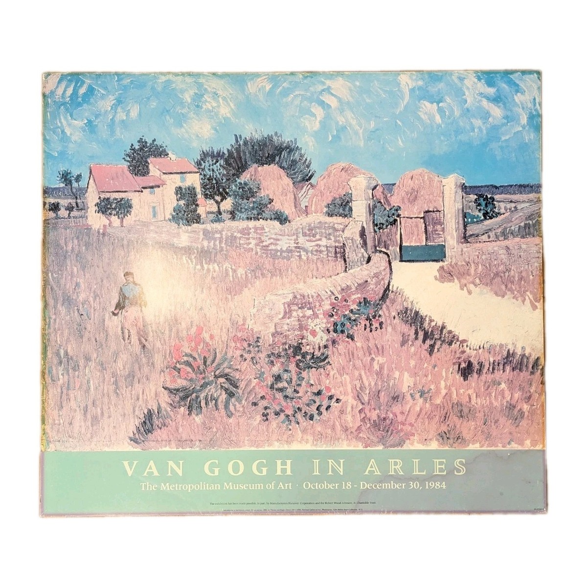 Metropolitan Museum Of Art Poster Van Gogh In Arles Oct 14th