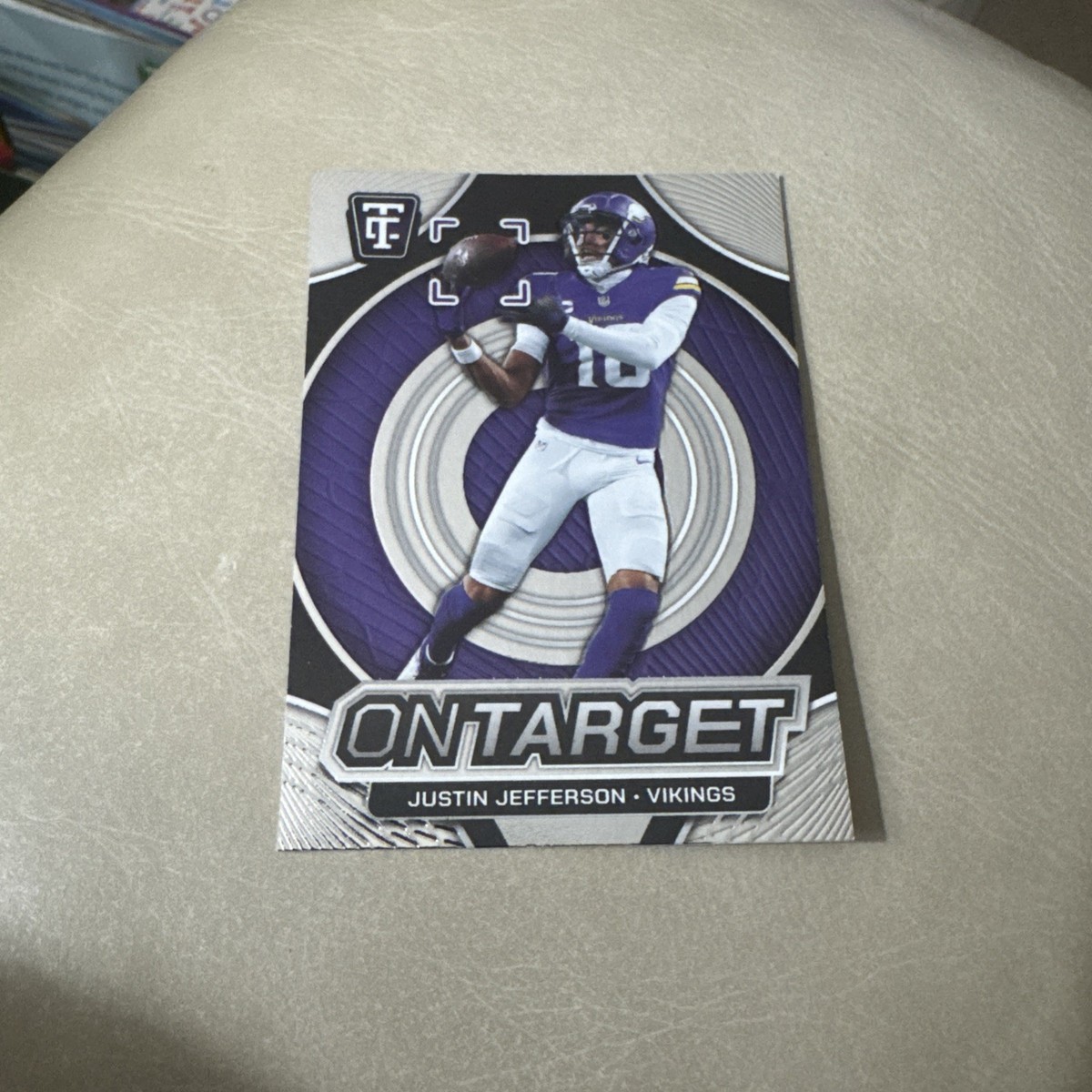 2024 Panini Totally Certified - On Target Justin Jefferson #15