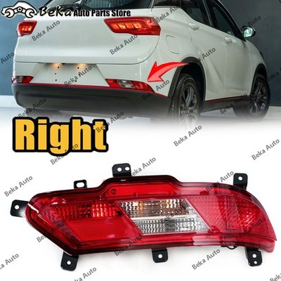Right side For DFM DFSK Glory 500 E3 Rear Bumper Reflective light Brake FogLight