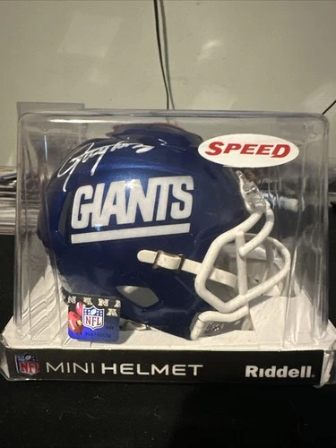 Lawrence Taylor Signed New York Giants  Speed Mini Helmet JSA Certified