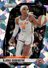 2024 Panini Prizm WNBA Ice Prizms DiJonai Carrington Card #118