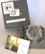 Waterford Crystal World Series MLB Baseball Florida Marlins Limited 1392/1997