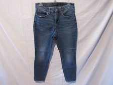 Lucky Brand Women's Ava Blue Denim Mid Rise Skinny Ankle Jeans Size 10/30