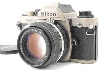 S/N 901xxx! [Near MINT+] Nikon New FM2/T Titan SLR Ai 50mm F/1.4 From Japan #219