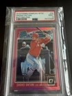 2018 Panini Donruss Optic Rated Rookie Shohei Ohtani #56 RARE PINK Prizm PSA 9