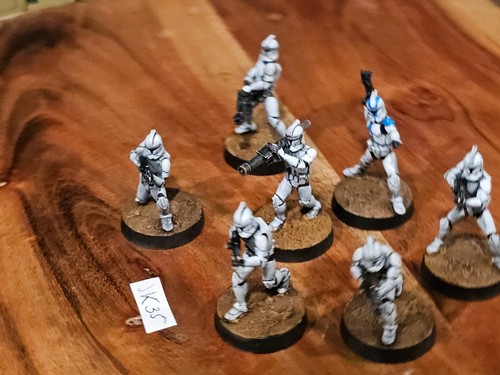 Star Wars Legion FFG Republic Clone Troopers sehr gut bemalt x7 Proxies JK035 - Bild 3 von 24