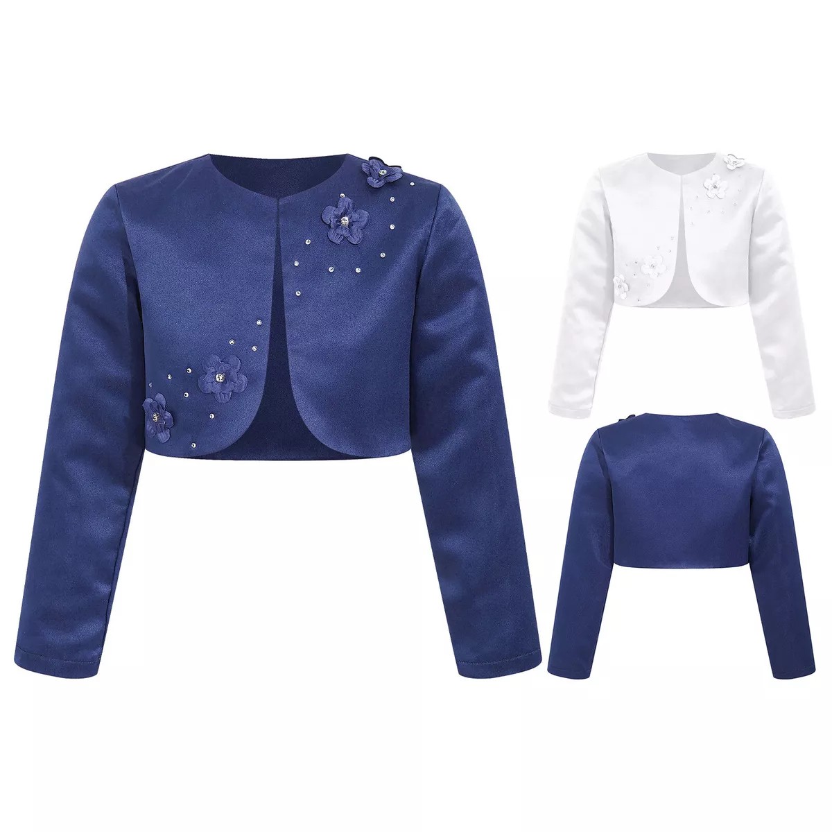 Flower girl deals cardigans