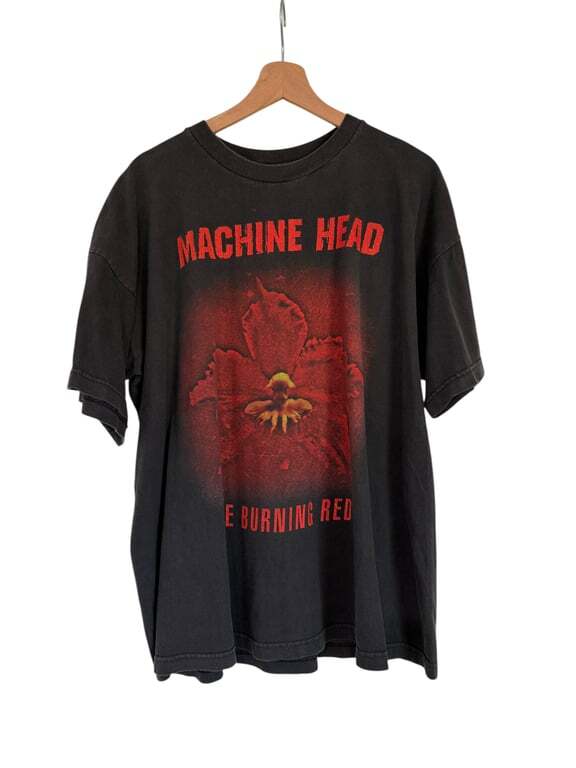 Vintage Machine Head The Burning Red Tour T-shirt Sz XL | eBay