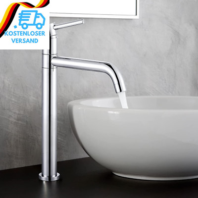 ARCORA Wasserhahn Bad, Waschtischarmatur Hoch Aus Kupfer Mit Auslauf Höhe 207 Mm