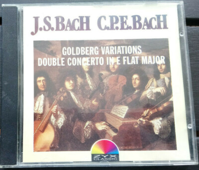 J.S. Bach - Goldberg Variationen + C.P.E. Bach - Doppelkonzert - CD