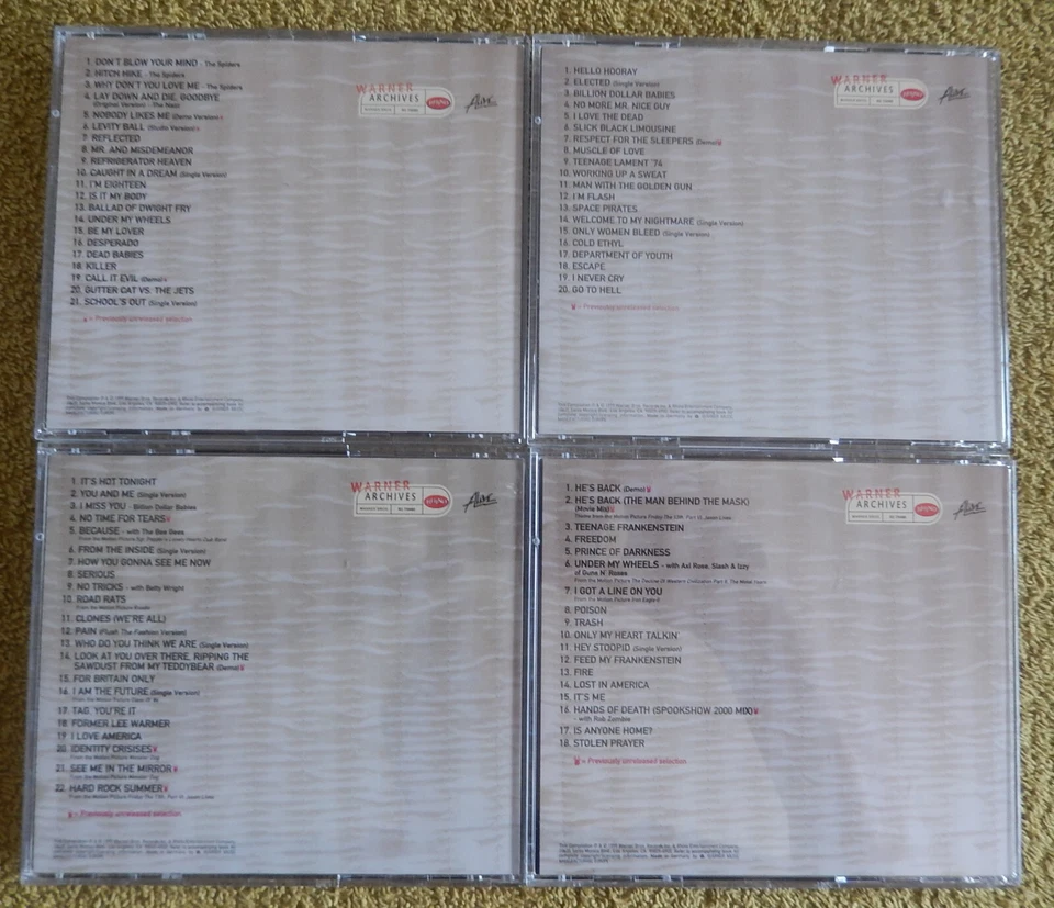 ALICE COOPER _ THE LIFE AND CRIMES OF... BOX 4CD's BOOK - Bild 4 von 4