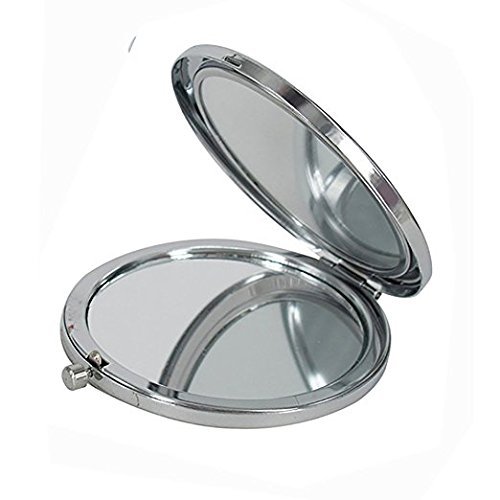 Sweet 15 Quinceanera Silver Compact Mirror Favors Recuerdos de quinceanera 24pcs - Bild 3 von 3