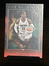2024 Cheyenne Parker-Tyus Panini Origins WNBA Red Parallel /99 Atlanta Dream