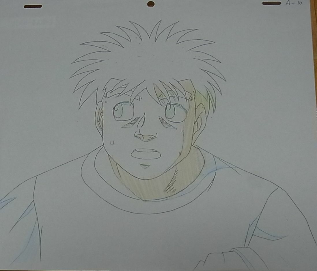 Cel & Raw Key Frame Art Hajime no Ippo IPPO A Japanese Animation