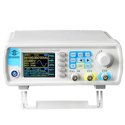 JDS6600 15-60MHz DDS Signal Generator Dual Channel Arbitrary Waveform 14 Bits